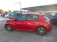 Usata Peugeot 208 Active 75 CV (55 kW) 2021 Rosso Utilitaria
