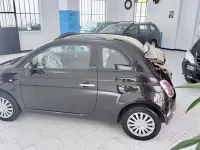 Usata Fiat 500C Lounge 69 CV (50 kW) 2010 Nero Cabrio