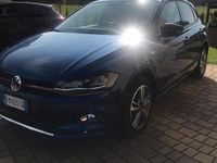 Usata VW Polo Comfortline 80 CV (58 kW) 2018 Blu Berlina