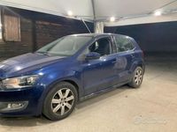 Usata VW Polo Highline 105 CV (77 kW) 2010 Blu Utilitaria