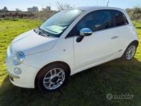 Usata Fiat 500 75 CV (55 kW) 2006 Bianco Utilitaria