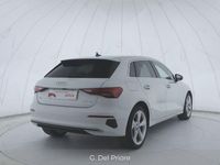 Usata Audi A3 Advanced 116 CV (85 kW) 2022 Bianco Berlina