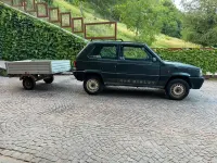 Usata Fiat Panda 4x4 50 CV (36 kW) 1990 Verde Utilitaria