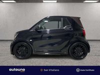 Usata Smart ForTwo Cabrio Brabus 125 CV (91 kW) 2018 Nero Cabrio