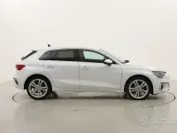 Usata Audi A3 Advanced 150 CV (110 kW) 2022 Bianco Berlina