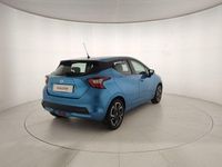 Usata Nissan Micra Acenta 92 CV (67 kW) 2021 Blu Utilitaria
