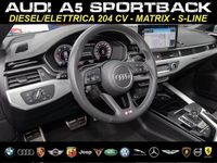 usata Audi A5 Sportback 40 TDI QUATTRO SLINE 19" MATRIX