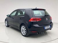 Usata VW Golf VII Highline 110 CV (80 kW) 2016 Nero Utilitaria