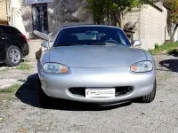Usata Mazda MX5 110 CV (80 kW) 1998 Argento Cabrio