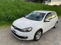 Usata VW Golf VI Comfortline 105 CV (77 kW) 2010 Bianco Utilitaria