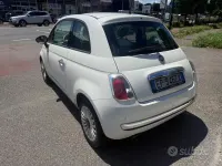 Usata Fiat 500 Lounge 69 CV (50 kW) 2013 Bianco Berlina