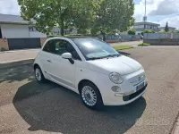 Usata Fiat 500 Lounge 69 CV (50 kW) 2009 Bianco Cabrio