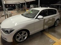 Usata BMW 120 184 CV (135 kW) 2011 Bianco Utilitaria