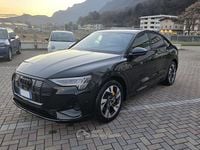 Usata Audi e-tron S-Line 158 kW (215 CV) 2022 Nero SUV