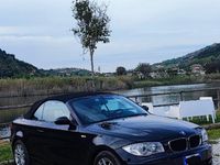 Usata BMW 120 Cabriolet 177 CV (130 kW) 2008 Nero Cabrio