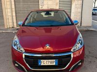 Usata Peugeot 208 2017 Rosso Utilitaria