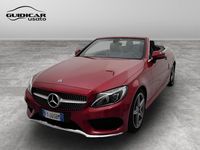 Usata Mercedes 220 Premium 169 CV (124 kW) 2018 Rosso Cabrio