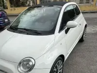 Usata Fiat 500 95 CV (69 kW) 2013 Bianco Cabrio