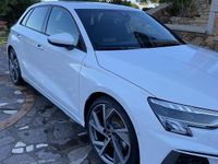 Usata Audi A3 S-Line 150 CV (110 kW) 2021 Bianco Berlina