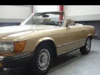 Usata Mercedes SL380 204 CV (150 kW) 1983 Marrone Cabrio