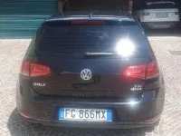 Usata VW Golf VII 110 CV (80 kW) 2016 Nero Berlina