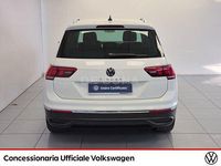 Usata VW Tiguan Life 150 CV (110 kW) 2021 Bianco SUV