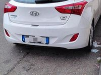 Usata Hyundai i30 128 CV (94 kW) 2014 Bianco Berlina