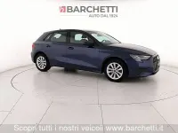 Usata Audi A3 Sportback Business 116 CV (85 kW) 2022 Blu Utilitaria