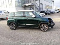 Usata Fiat 500L Cross 95 CV (69 kW) 2017 Verde Monovolume