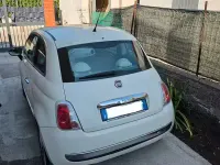 Usata Fiat 500 69 CV (50 kW) 2009 Bianco Cabrio