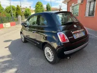 Usata Fiat 500 Lounge 69 CV (50 kW) 2009 Nero Cabrio