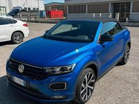 Usata VW T-Roc Cabriolet 2020 Blu Cabrio