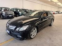 Usata Mercedes E350 Avantgarde 231 CV (169 kW) 2010 Nero Coupé