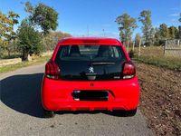 Usata Peugeot 108 Access 69 CV (50 kW) 2015 Rosso Utilitaria