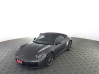 Usata Porsche 911 Carrera 4S Cabriolet 450 CV (330 kW) 2019 Grigio agata con capote marrone Cabrio