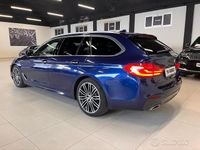 Usata BMW 520 M Sport 190 CV (139 kW) 2018 Blu Station wagon