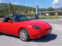 Usata Fiat Barchetta 131 CV (96 kW) 1996 Rosso Cabrio