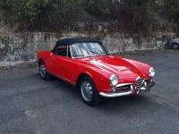 Usata Alfa Romeo Giulia Spider 91 CV (66 kW) 1963 Rosso Cabrio