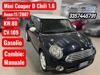 Usata Mini Cooper 109 CV (80 kW) 2007 Nero Utilitaria