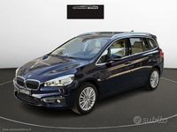 Usata BMW 216 Gran Tourer Luxury Line 116 CV (85 kW) 2015 Blu Monovolume