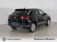 Usata VW T-Roc Advance 150 CV (110 kW) 2020 Nero SUV