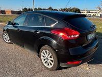 Usata Ford Focus Titanium 120 CV (88 kW) 2017 Nero Berlina
