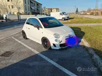 Usata Abarth 500 135 CV (99 kW) 2008 Bianco Utilitaria
