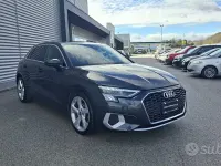 Usata Audi A3 Advanced 116 CV (85 kW) 2022 Grigio Berlina