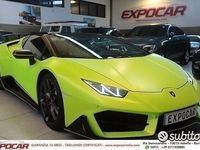 Usata Lamborghini Huracán 610 CV (448 kW) 2019 Verde Cabrio
