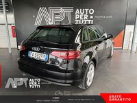 Usata Audi A3 Ambition 110 CV (80 kW) 2015 Nero Berlina