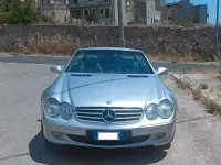 Usata Mercedes SL350 245 CV (180 kW) 2004 Grigio Cabrio