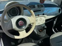 Usata Fiat 500 75 CV (55 kW) 2009 Bianco Cabrio