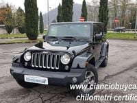 Usata Jeep Wrangler Unlimited Sahara 200 CV (147 kW) 2018 Nero SUV