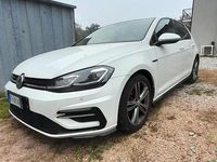 Usata VW Golf VII R-line 2018 Bianco Berlina